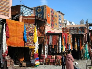 colourful-carpets-in-marrakech-morocco